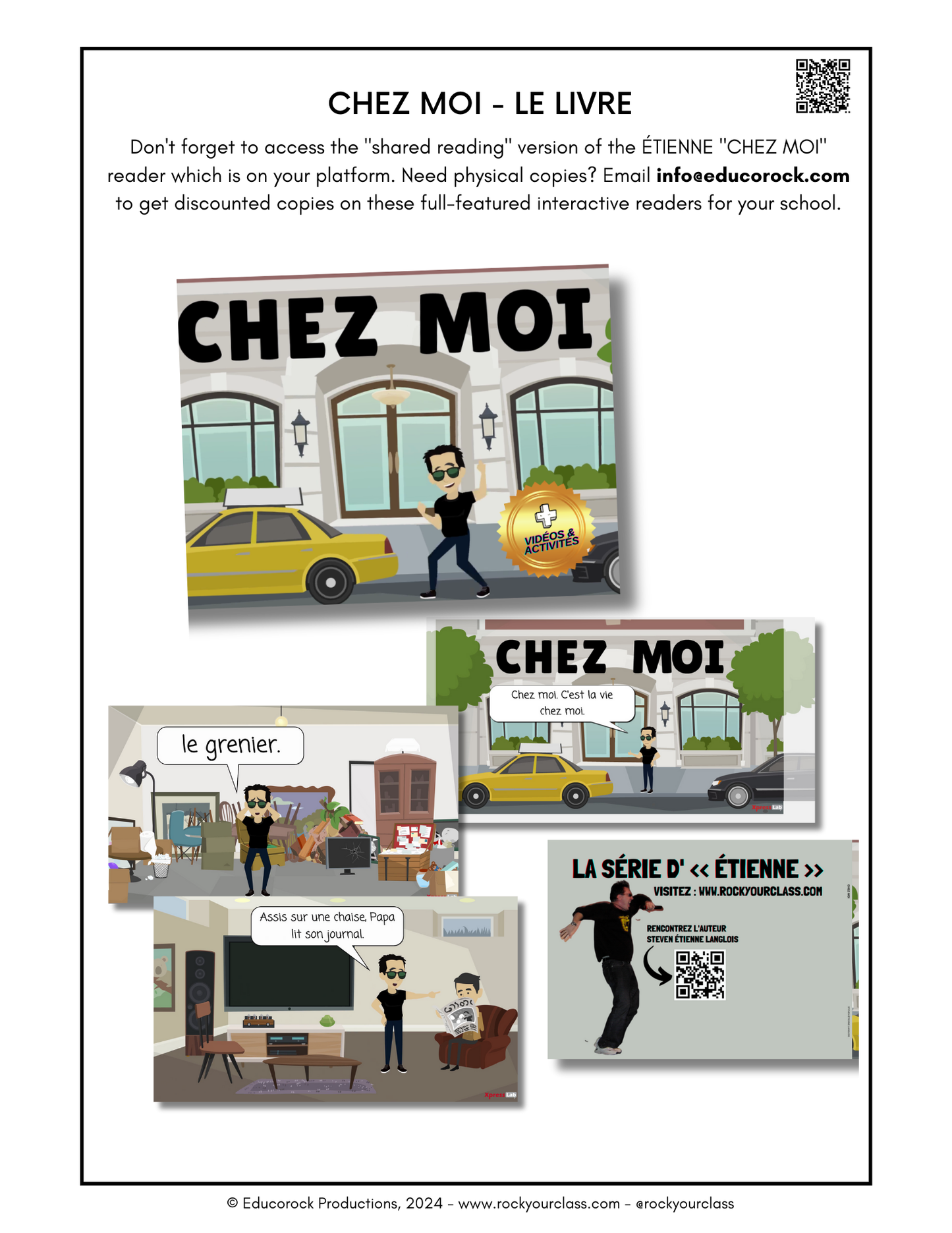 CHEZ MOI (A1-B2) 121-Page Full package