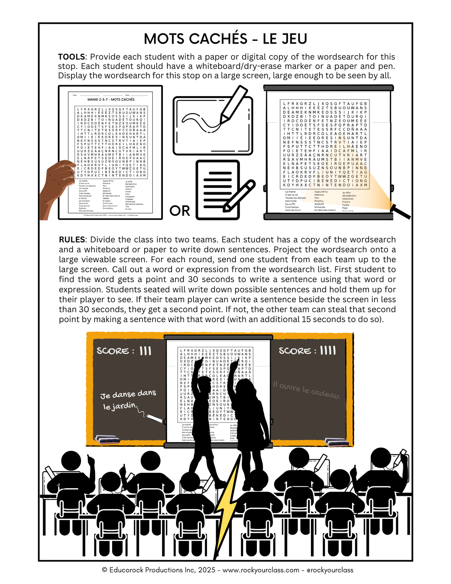 NUMÉROS (A1-B1) 85-Page Full package