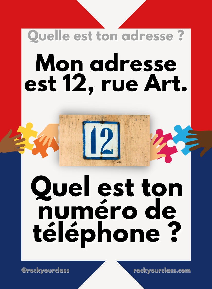 JE ME PRÉSENTE - CONVO CARDS - PDF DOWNLOAD and PRINT