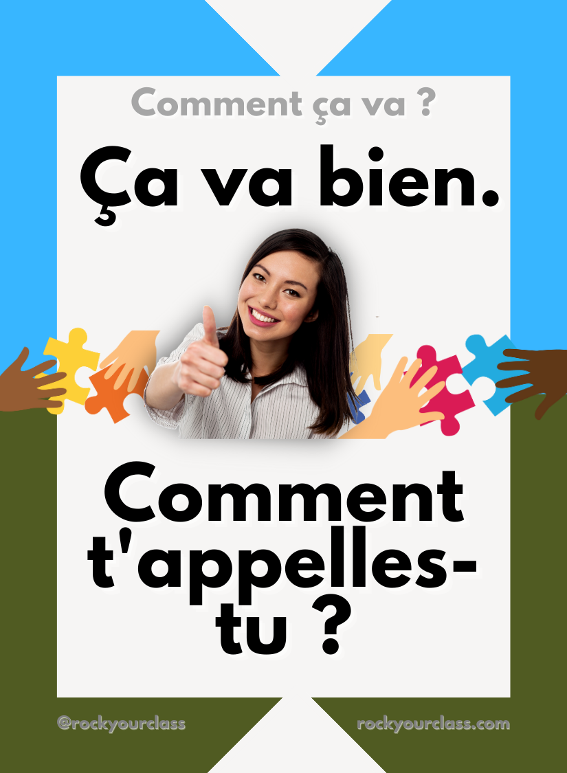 JE ME PRÉSENTE - CONVO CARDS - PDF DOWNLOAD and PRINT