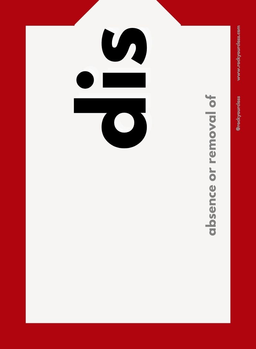 PREFIXES vs SUFFIXES - CONVO CARDS - PDF DOWNLOAD and PRINT