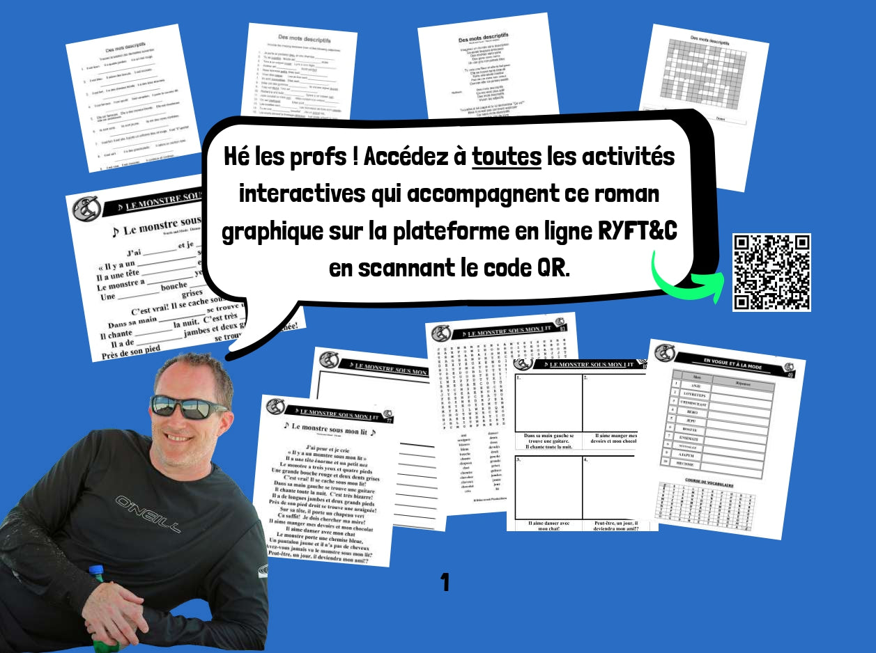 DES MOTS DESCRIPTIFS - ÉTIENNE Series- IC Reader - Single copy or Class sets of 20 or 30 with FULL FOREVER PLATFORM ACCESS INCLUDED ($135 value)