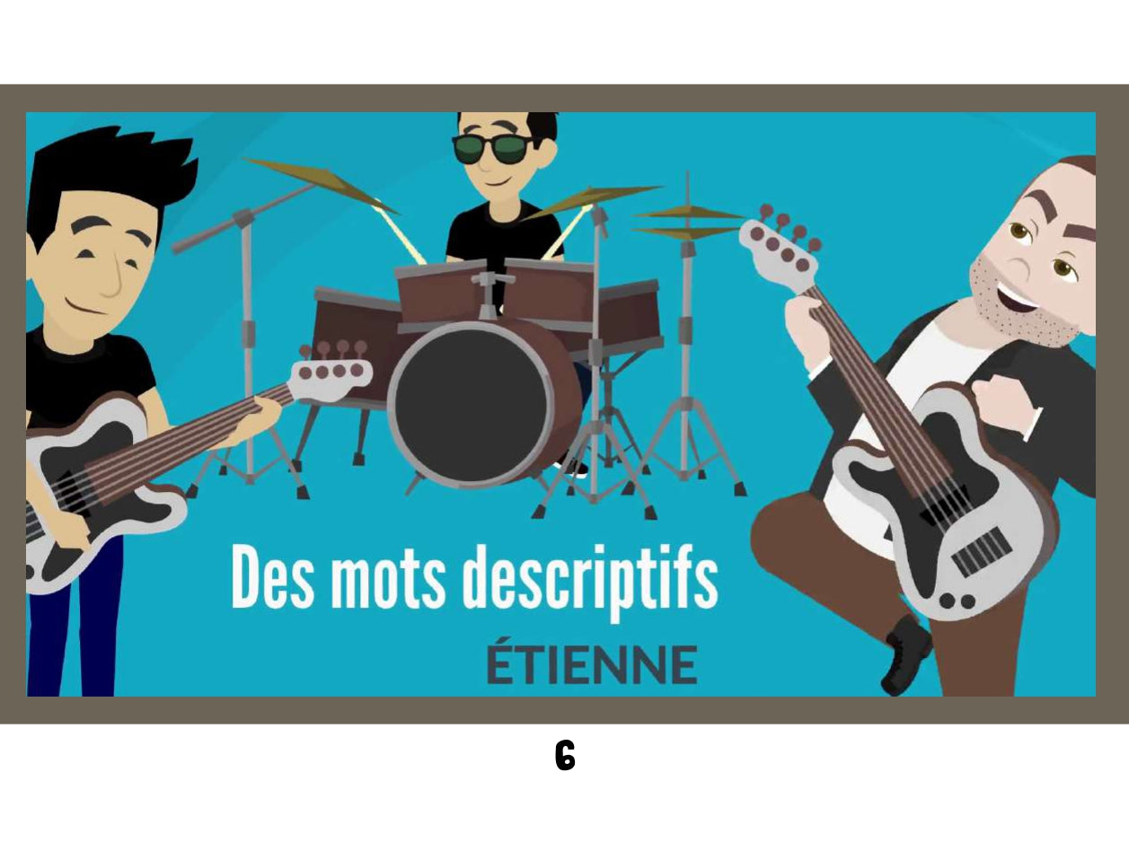 DES MOTS DESCRIPTIFS - ÉTIENNE Series- IC Reader - Single copy or Class sets of 20 or 30 with FULL FOREVER PLATFORM ACCESS INCLUDED ($135 value)