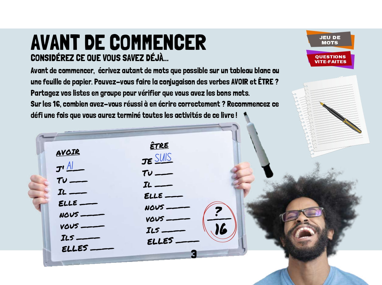 AVOIR vs ÊTRE - ÉTIENNE Series- IC Reader - Single copy or Class sets of 20 or 30 with FULL FOREVER PLATFORM ACCESS INCLUDED