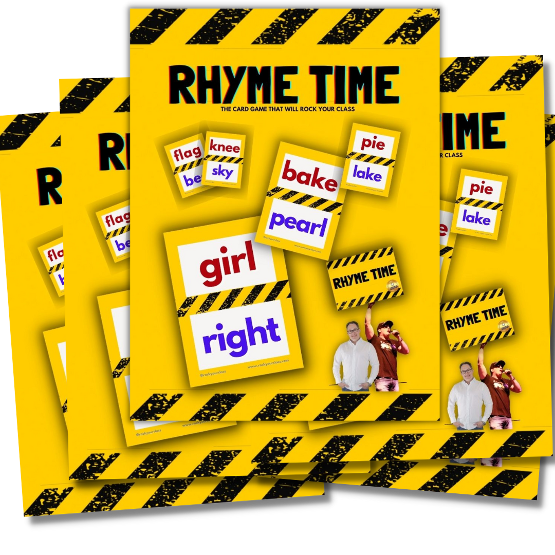 RHYME TIME - CONVO CARDS - PDF DOWNLOAD and PRINT