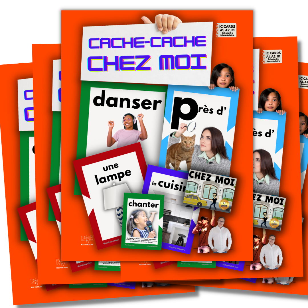 CACHE-CACHE CHEZ MOI - CONVO CARDS - PDF DOWNLOAD and PRINT