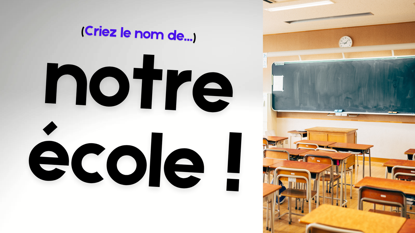 Ma classe de français - VIDEO Personalized and Certified Music Video