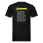 FESTIVAL FRANÇAIS FRANÇAIS official World Tour Fitted Cotton T-shirt - black