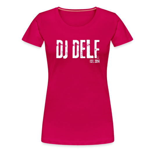DJ DELF - 2024 Canadian Tour Rock Shirt - dark pink