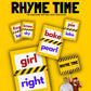 RHYME TIME - CONVO CARDS - PDF DOWNLOAD and PRINT
