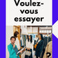 FAISONS DU SHOPPING ! - CONVO CARDS - PDF DOWNLOAD and PRINT