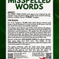 MISSPELLED WORDS - CONVO CARDS - PDF DOWNLOAD and PRINT