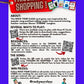 FAISONS DU SHOPPING ! - CONVO CARDS - PDF DOWNLOAD and PRINT