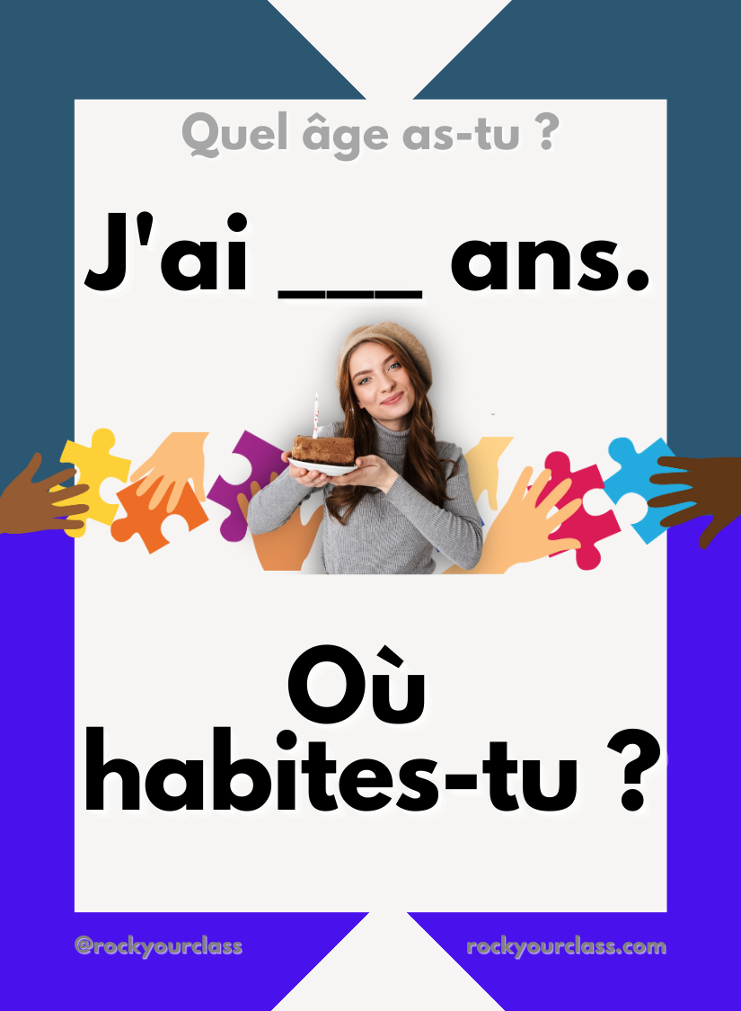 JE ME PRÉSENTE - CONVO CARDS - PDF DOWNLOAD and PRINT