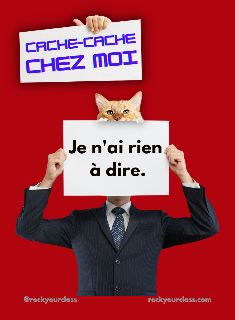 CACHE-CACHE CHEZ MOI - CONVO CARDS - PDF DOWNLOAD and PRINT