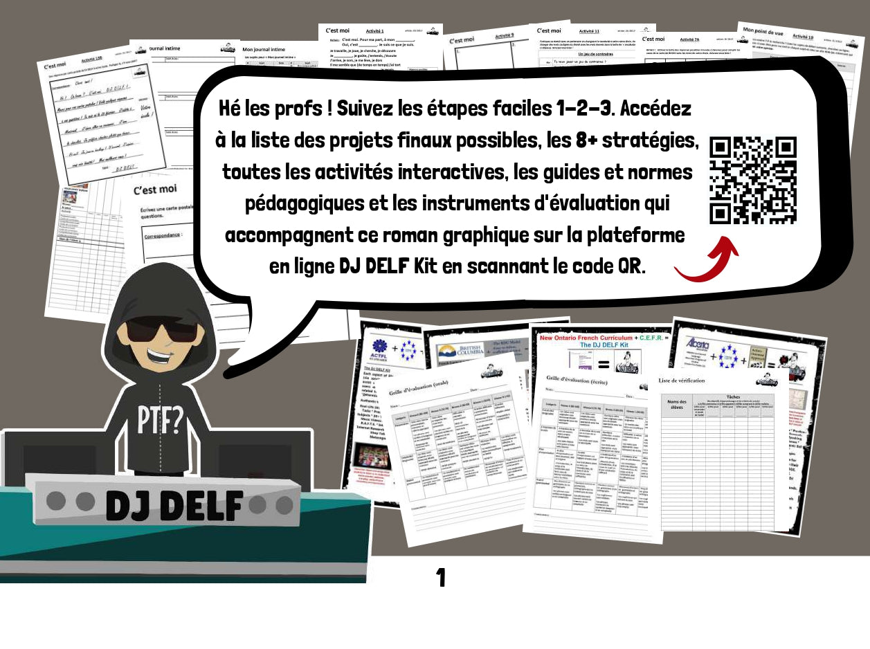 C'EST MOI - DJ DELF Series - IC Reader - Single copy or Class sets of 20 or 30 with FULL FOREVER PLATFORM ACCESS INCLUDED ($135 value)