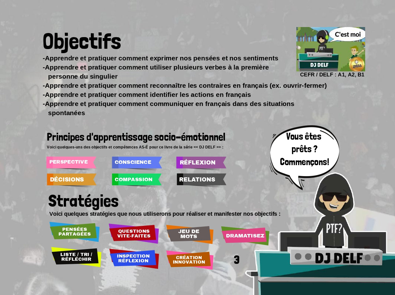 C'EST MOI - DJ DELF Series - IC Reader - Single copy or Class sets of 20 or 30 with FULL FOREVER PLATFORM ACCESS INCLUDED ($135 value)