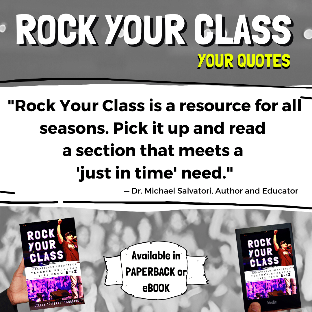ROCK YOUR CLASS - AUTOGRAPH and PERSONALIZED MESSAGE