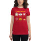 Halloween Vocab LADIES' short sleeve t-shirt