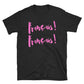 Francais Francais ETIENNE - Short-Sleeve T-Shirt UNISEX - PINK LINE