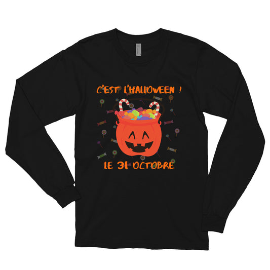 Halloween Candy Long sleeve t-shirt - UNISEX